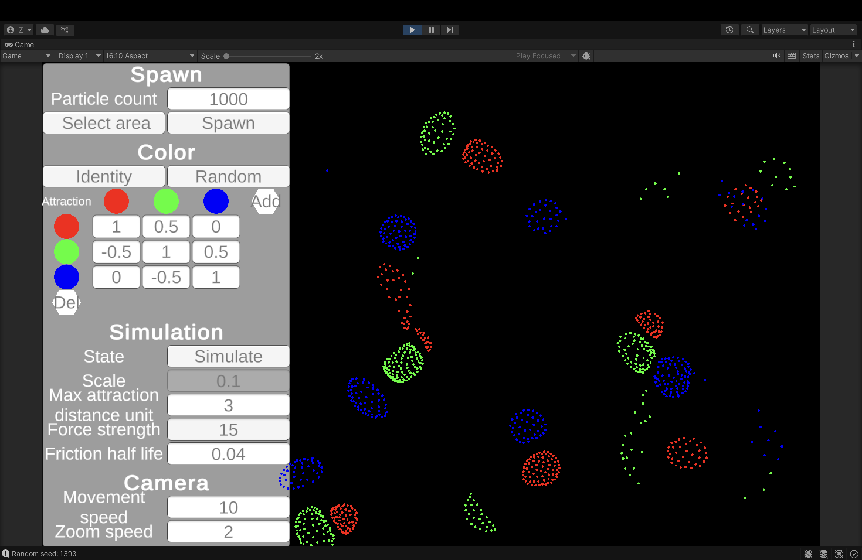 Particle Life Simulation